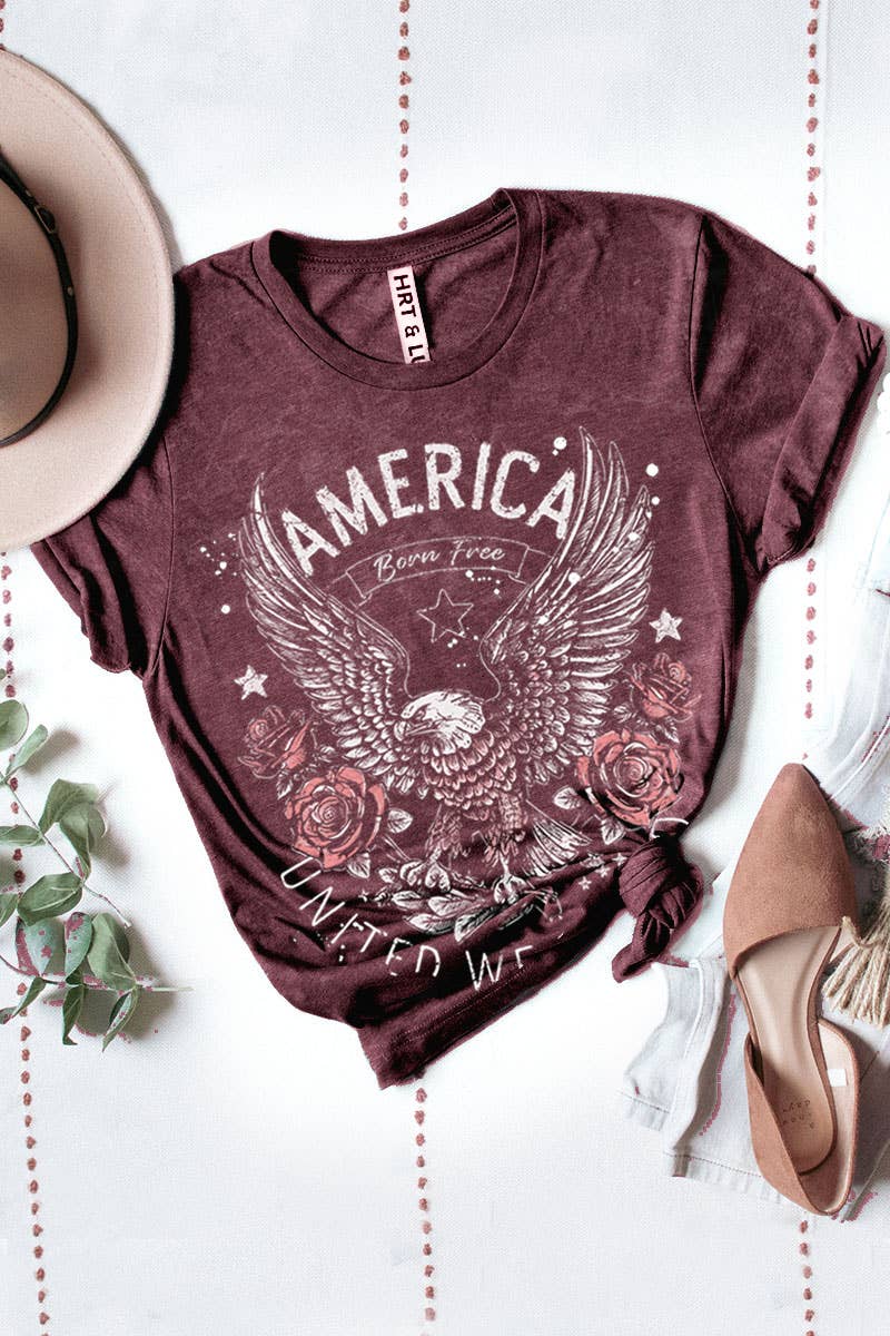 AMERICA UNITED WE STAND TEE
