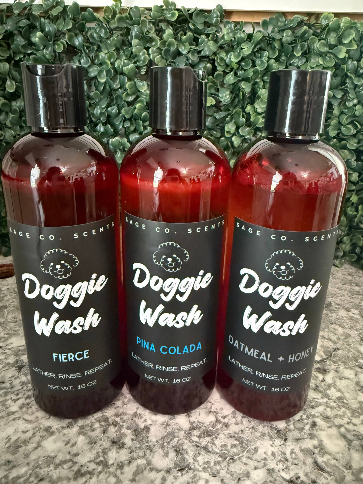 Sage & Co. - Doggie Wash - Dog Shampoo: Oatmeal + Honey