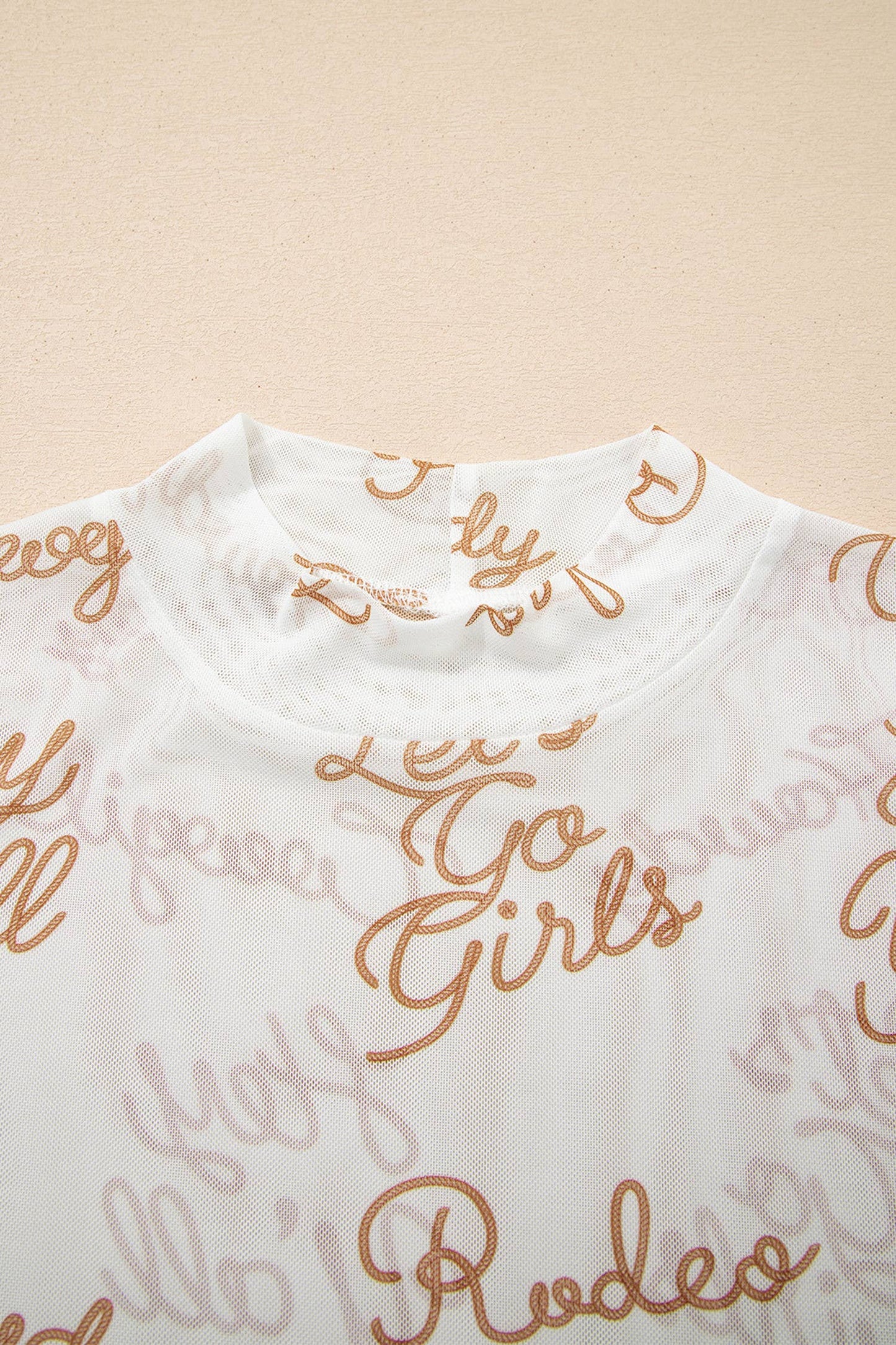 Howdy Mesh Top