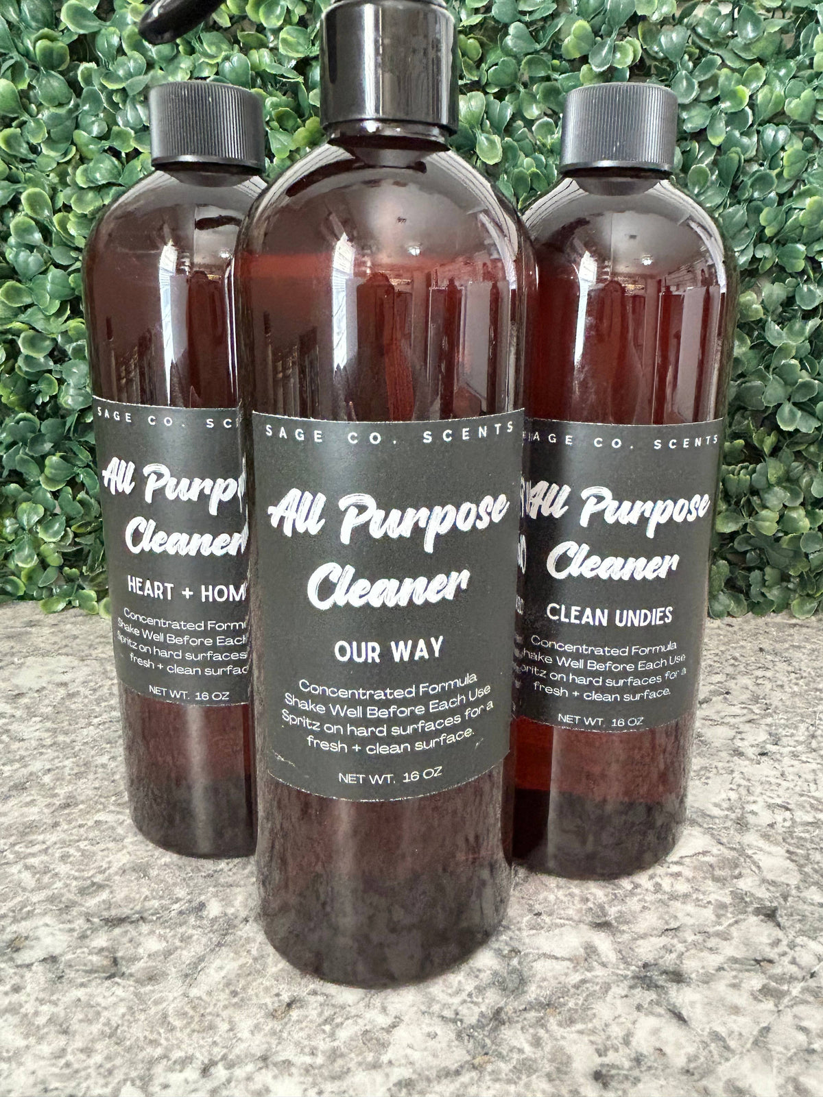 Sage & Co. - Counter Cleaner Spray: Shiplap