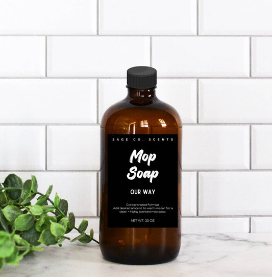 Sage & Co. - Mop Soap Luxury Concentrated Formula: Cactus Blossom
