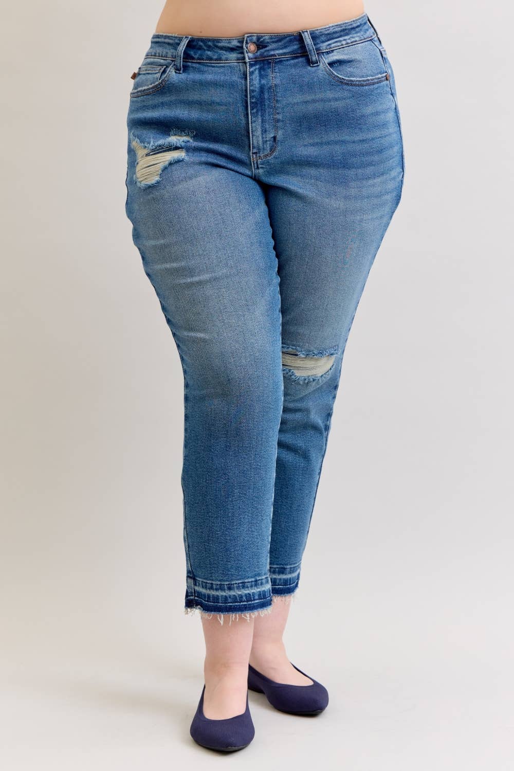 Judy Blue Patch Jeans