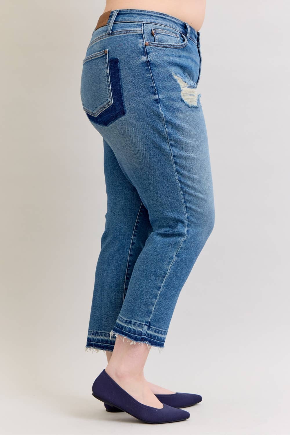 Judy Blue Patch Jeans