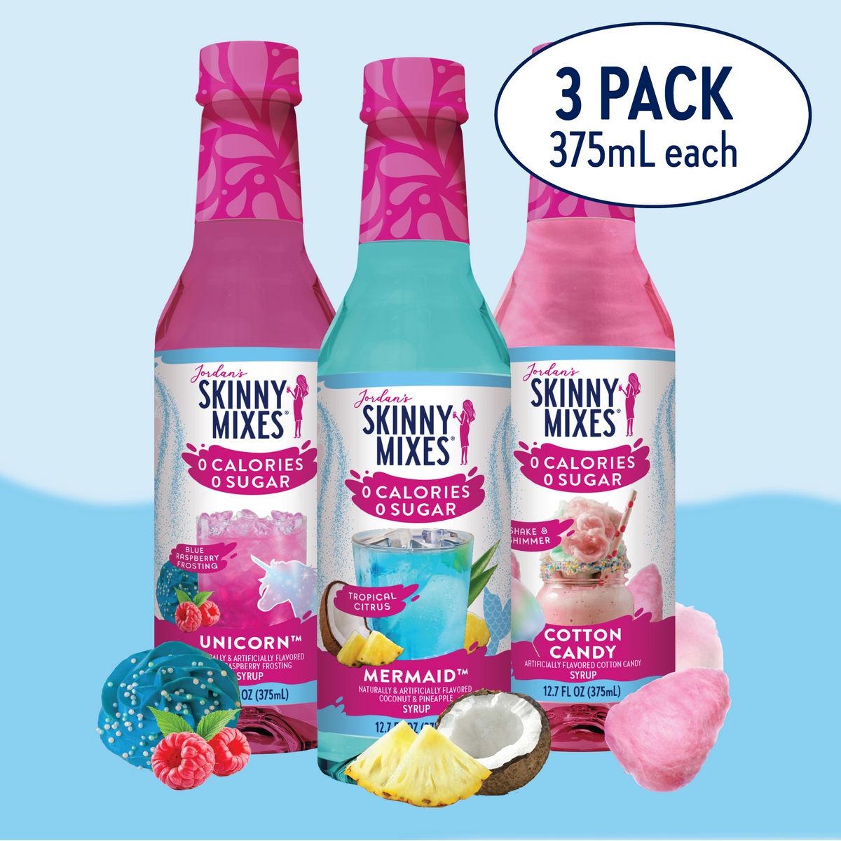 Jordan's Skinny Mixes - Fantasy Collection Syrup Trio