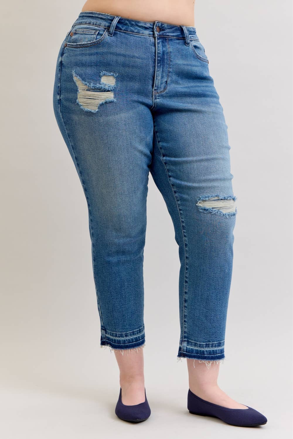 Judy Blue Patch Jeans
