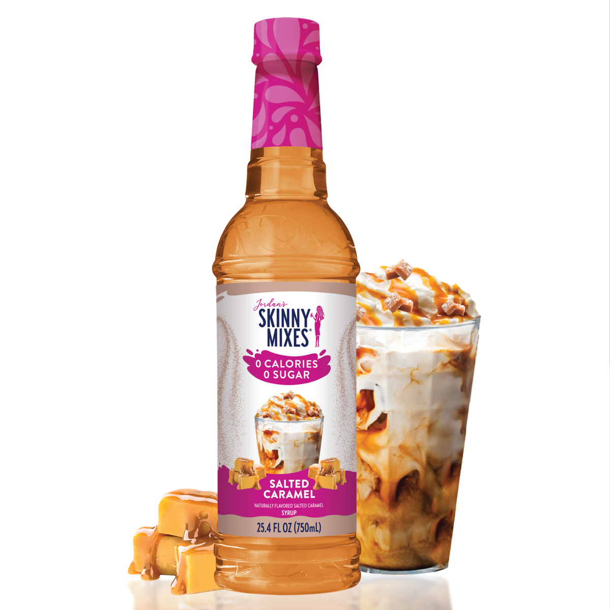 Jordan's Skinny Mixes - Sugar Free Salted Caramel Syrup