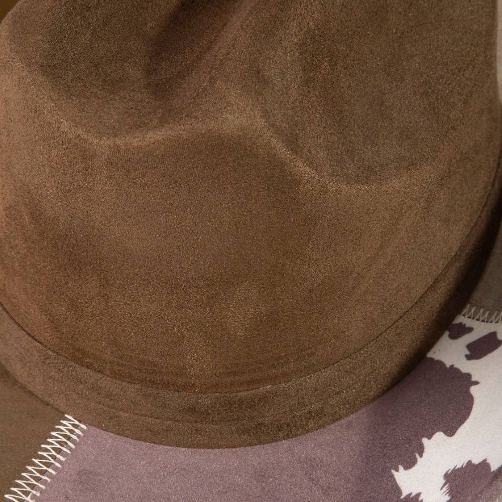 Cow Block Cowboy Hat