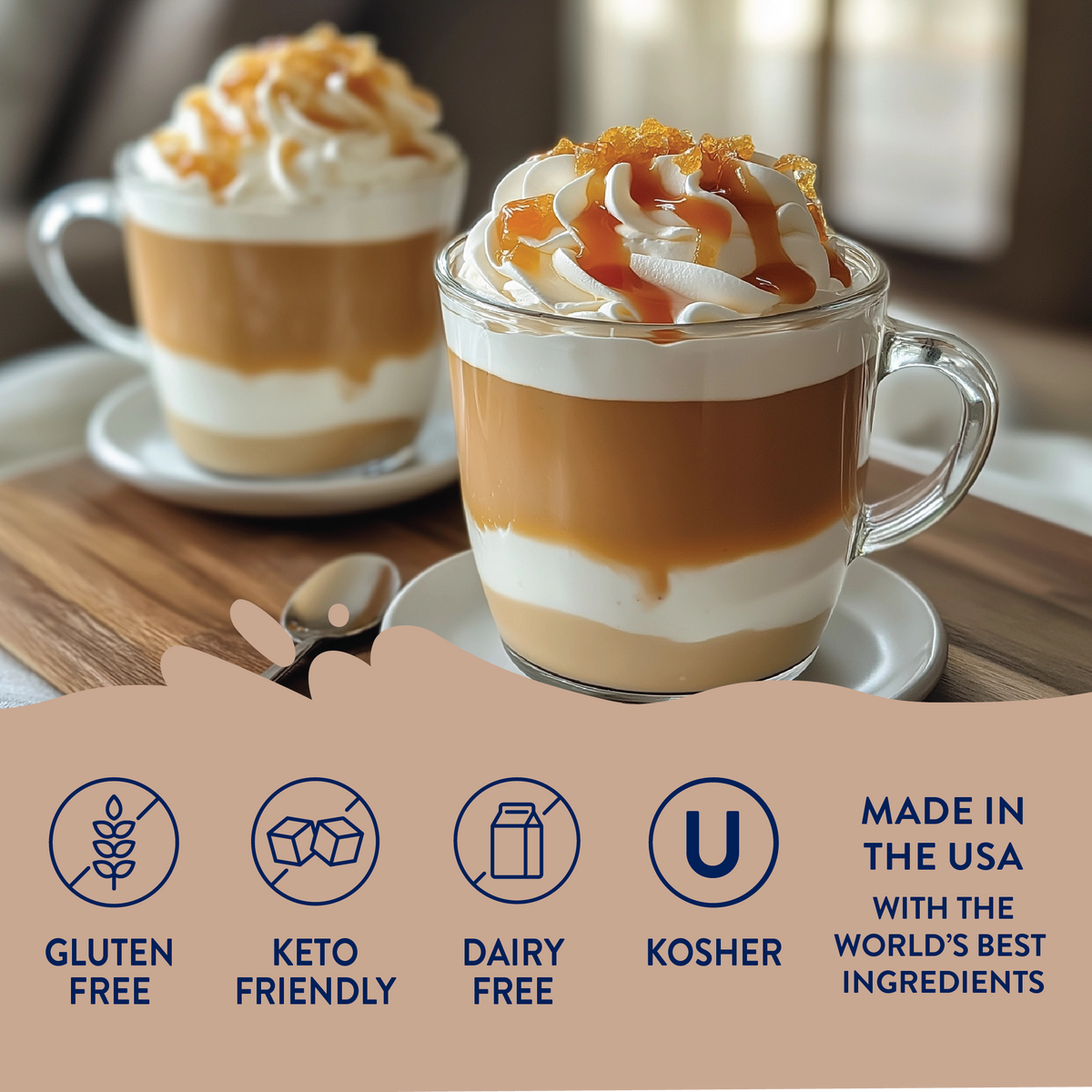 Jordan's Skinny Mixes - Sugar Free Caramel Creme Cheesecake Syrup