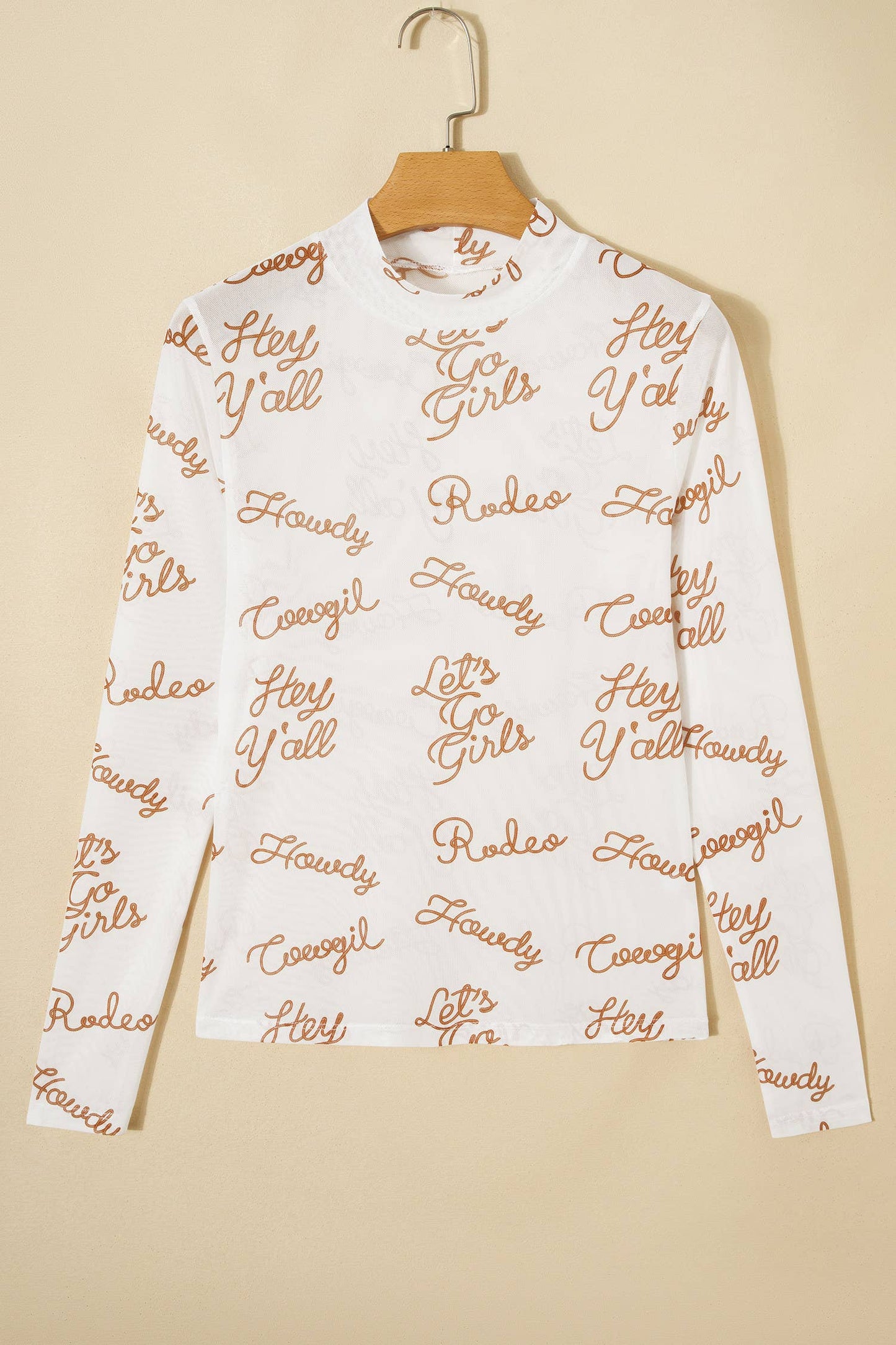 Howdy Mesh Top