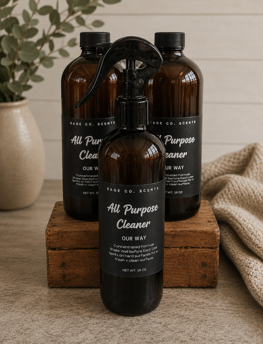 Sage & Co. - Counter Cleaner Spray: Shiplap