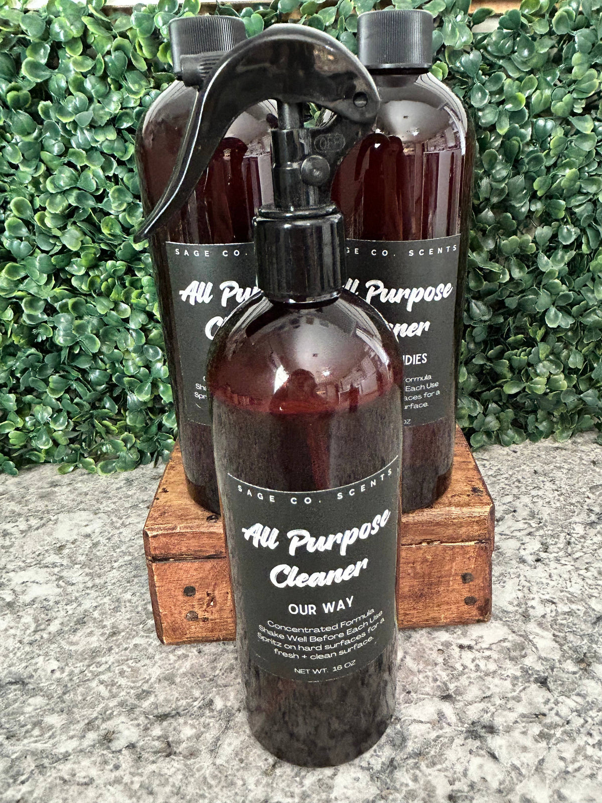 Sage & Co. - Counter Cleaner Spray: Shiplap