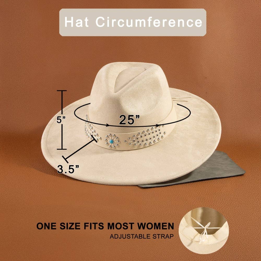 Stella Studded Fedora