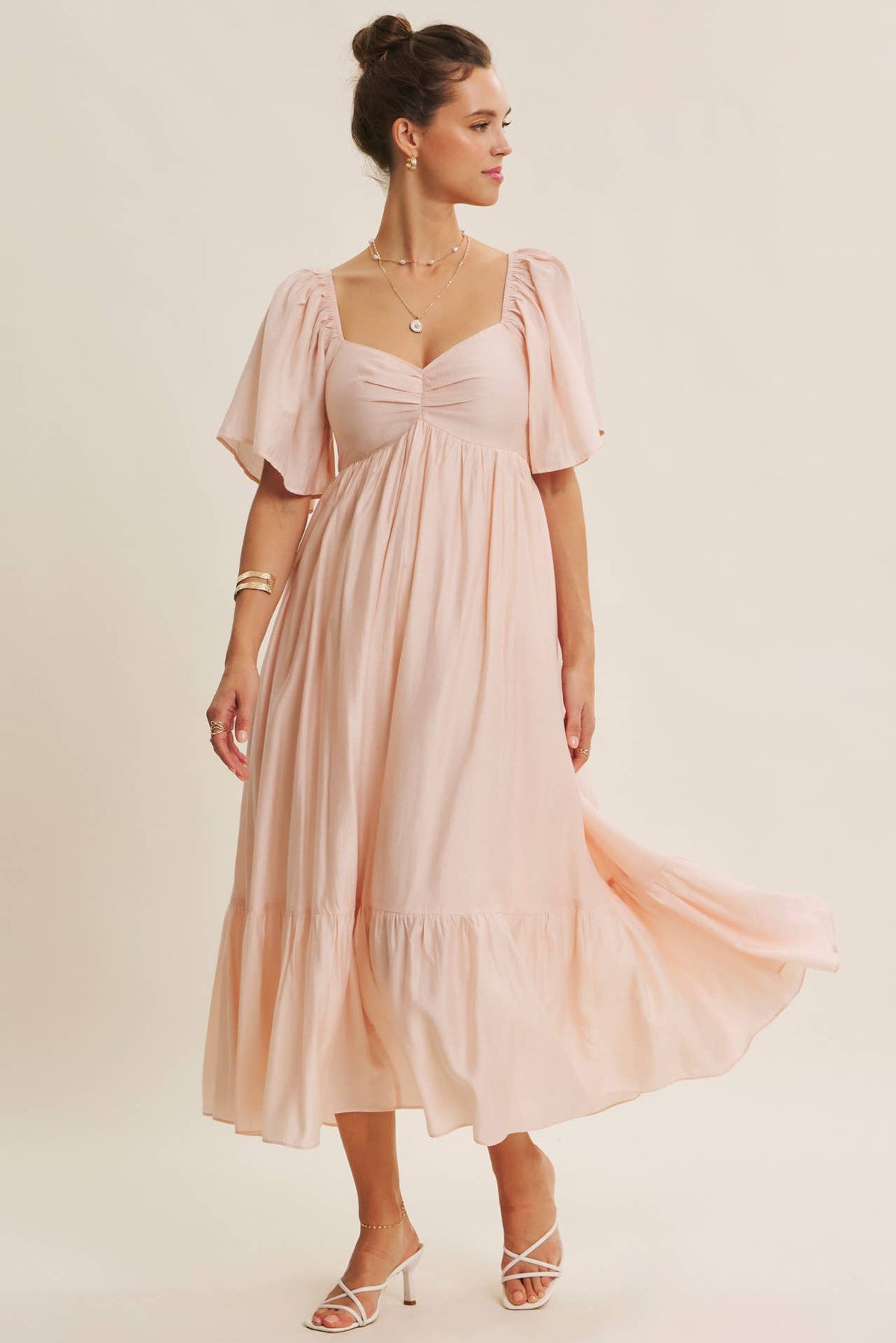 WILLOW SWEETHEART MIDI DRESS
