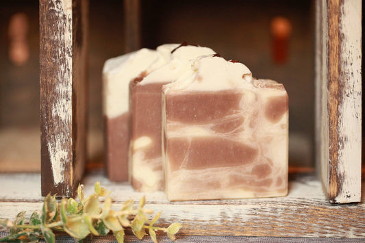 Faith and Grace Soap Co. - Spiced Latte Artisan Bar Soap, 4 oz.