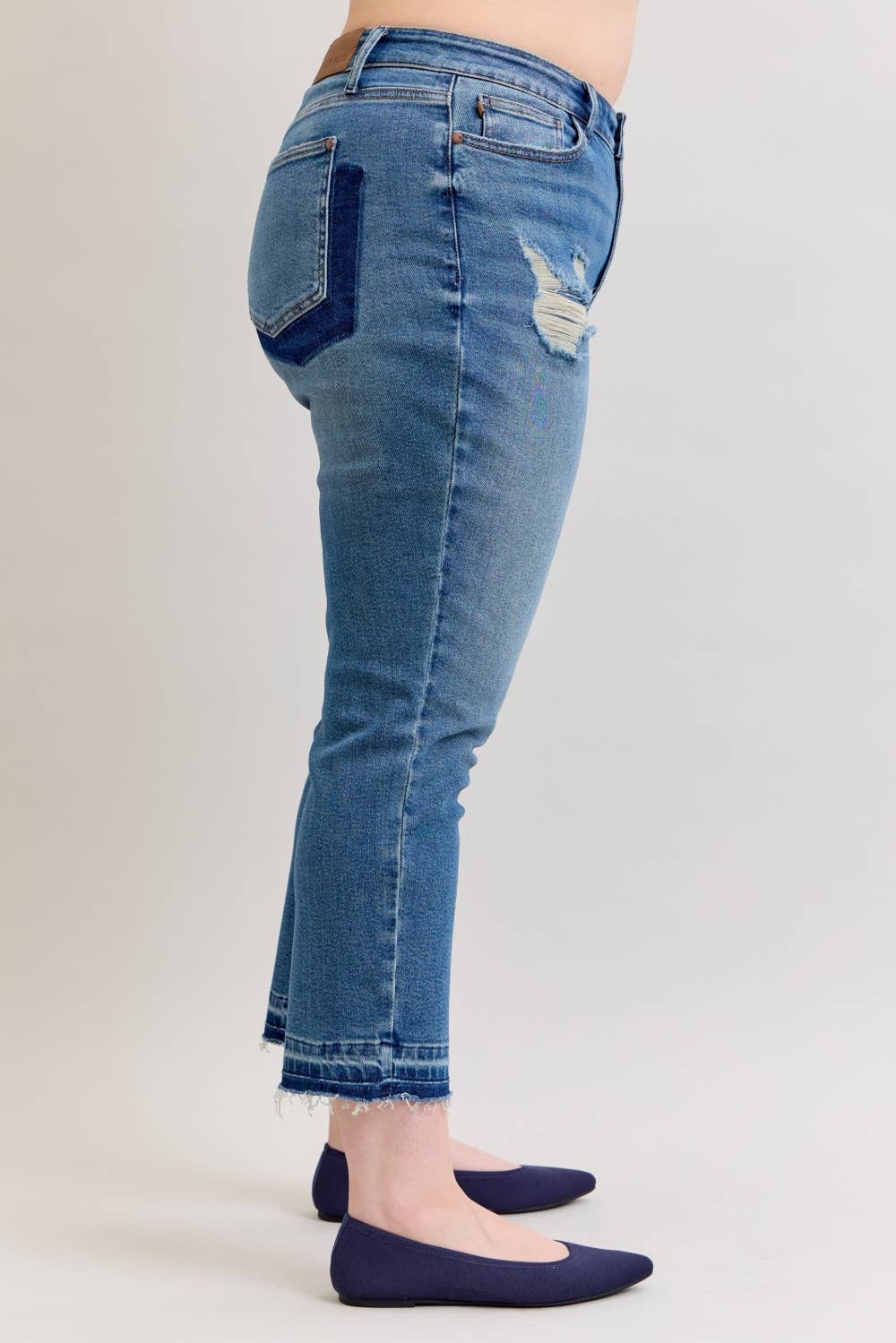 Judy Blue Patch Jeans