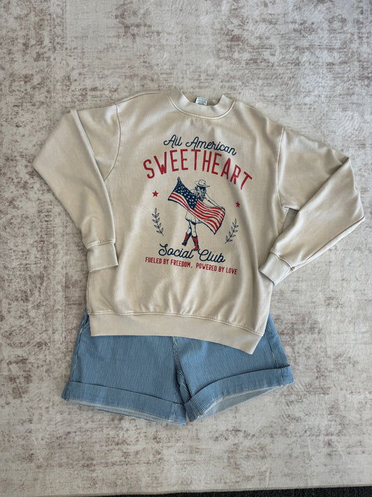 AMERICAN SWEETHEART SWEATSHIRTS