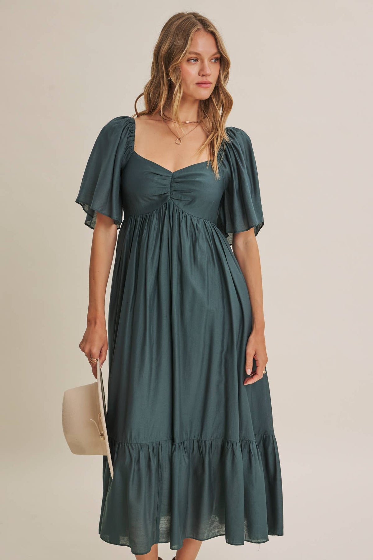 WILLOW SWEETHEART MIDI DRESS