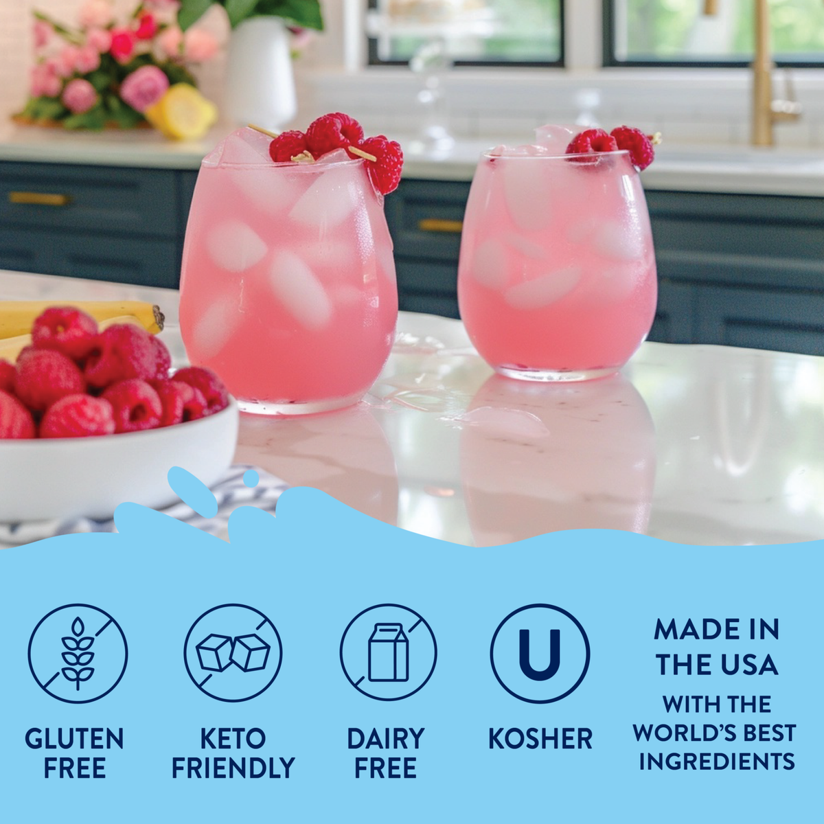 Jordan's Skinny Mixes - Sugar Free Raspberry Syrup