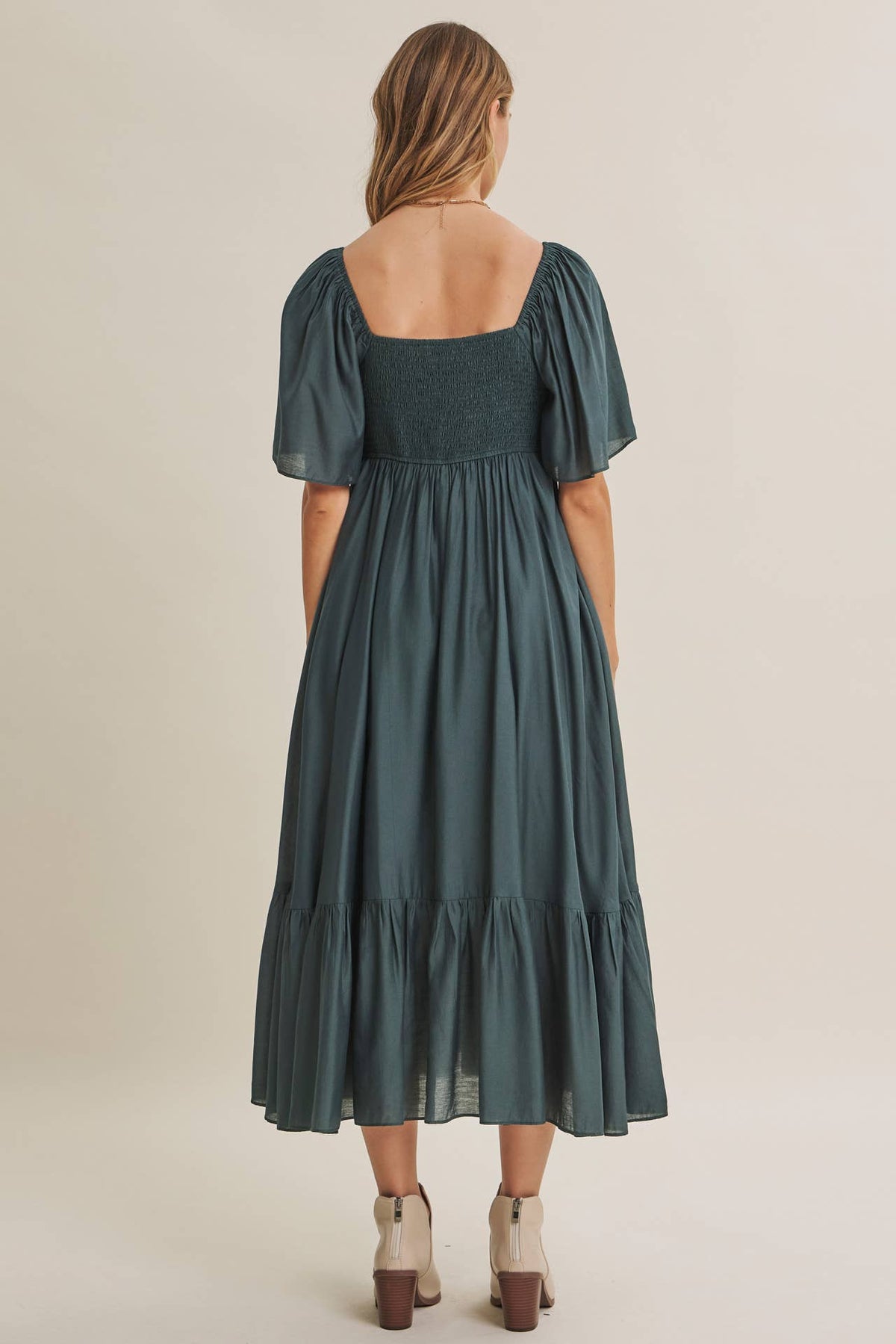 WILLOW SWEETHEART MIDI DRESS