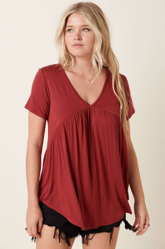 BABYDOLLS SHORT SLEEVE TOP