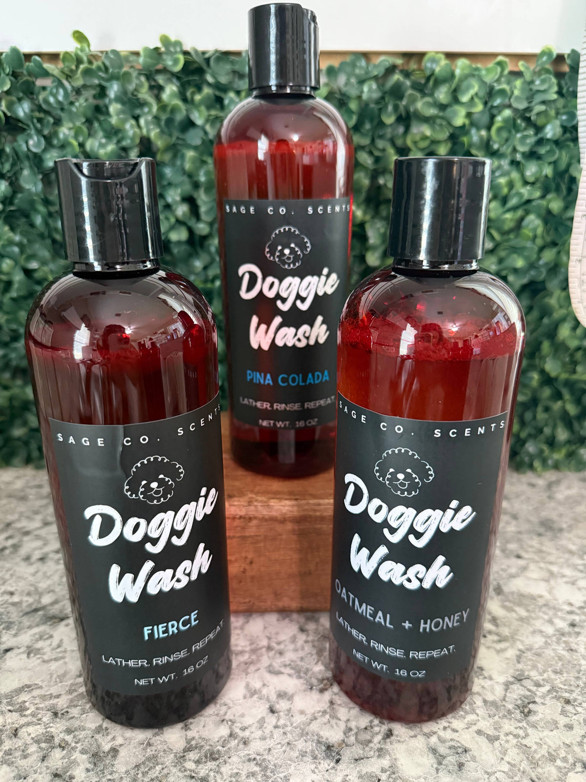 Sage & Co. - Doggie Wash - Dog Shampoo: Oatmeal + Honey
