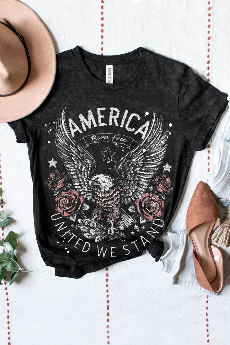 AMERICA UNITED WE STAND TEE