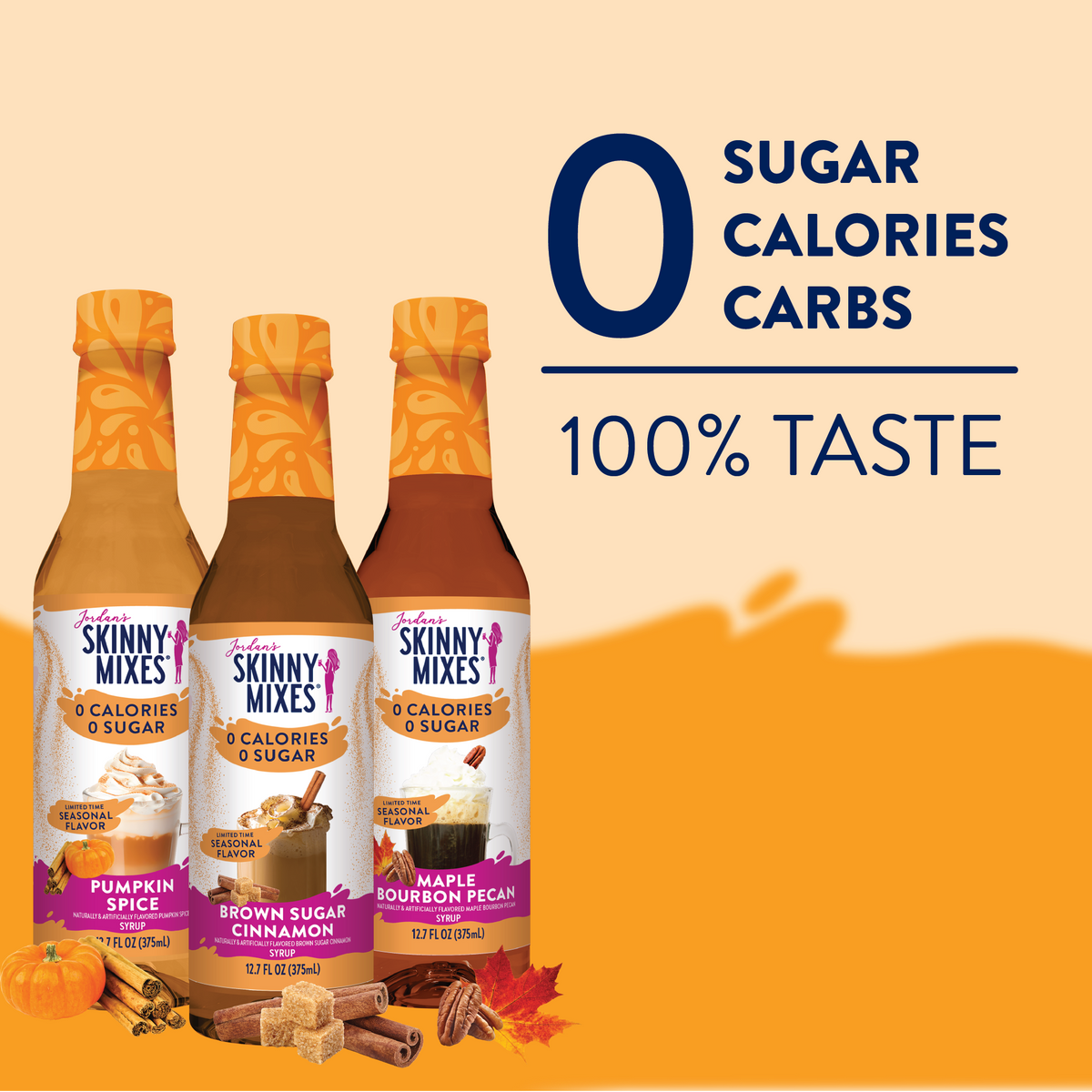 Jordan's Skinny Mixes - Fall Favorites Trio