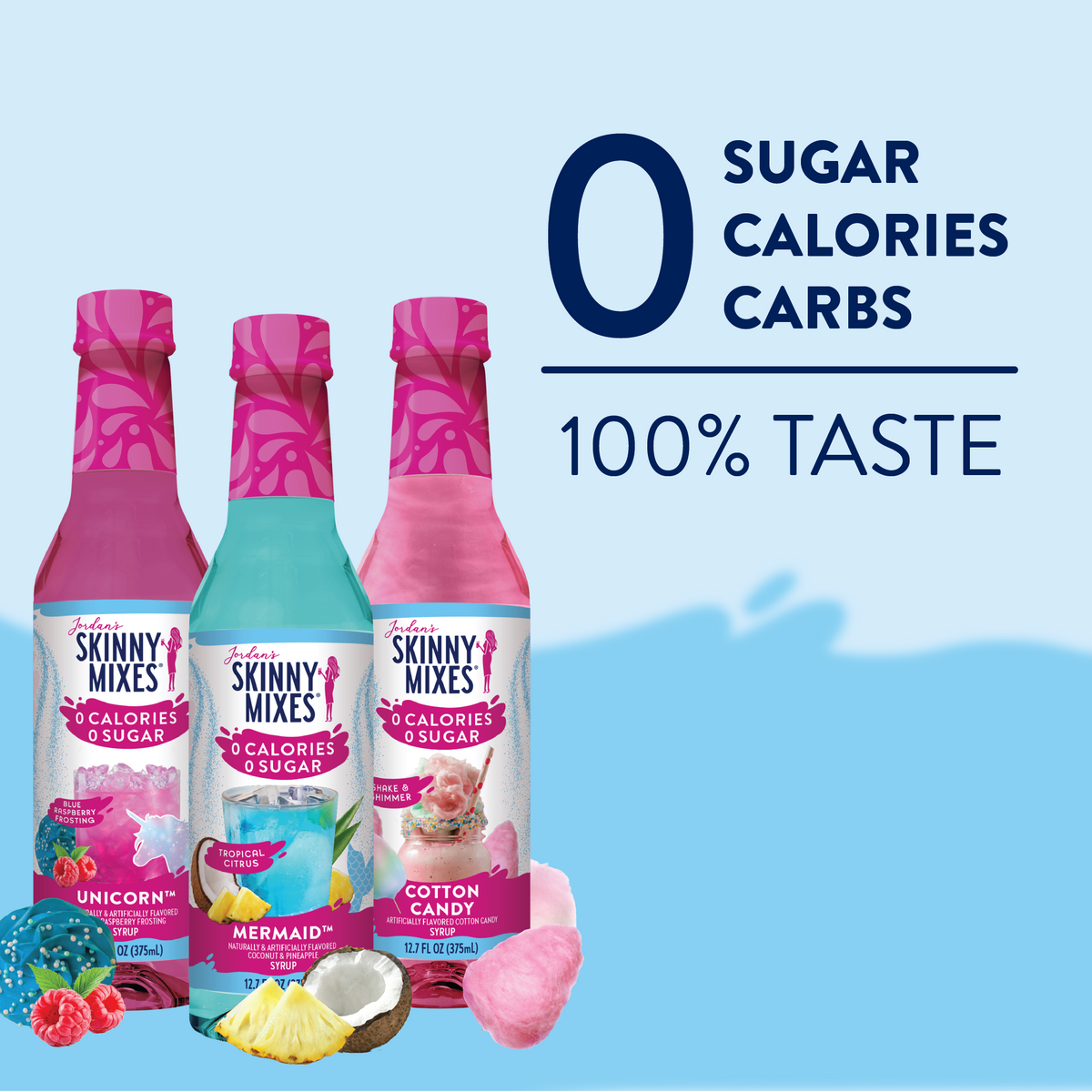 Jordan's Skinny Mixes - Fantasy Collection Syrup Trio