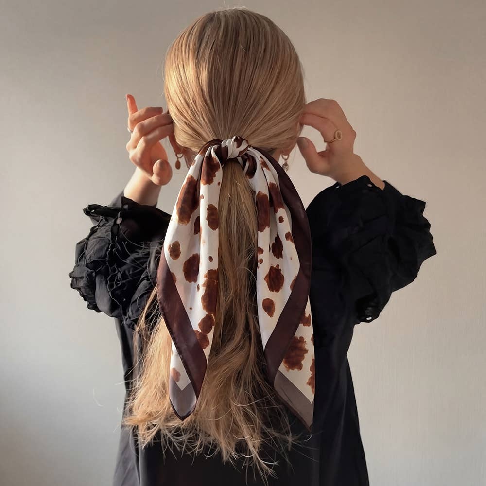 Brown Cow Scarf