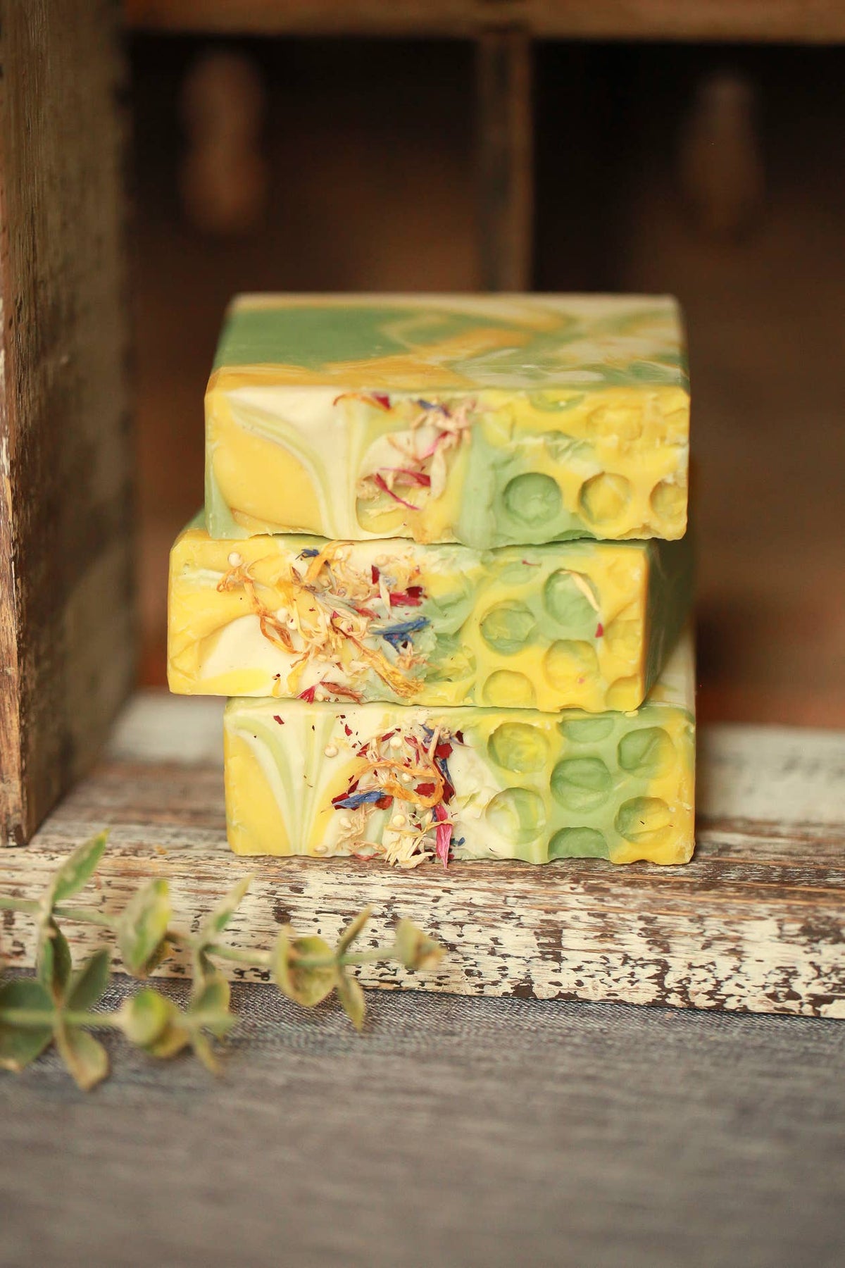 Faith and Grace Soap Co. - Honeysuckle Cold Process Bar Soap, 4 oz.