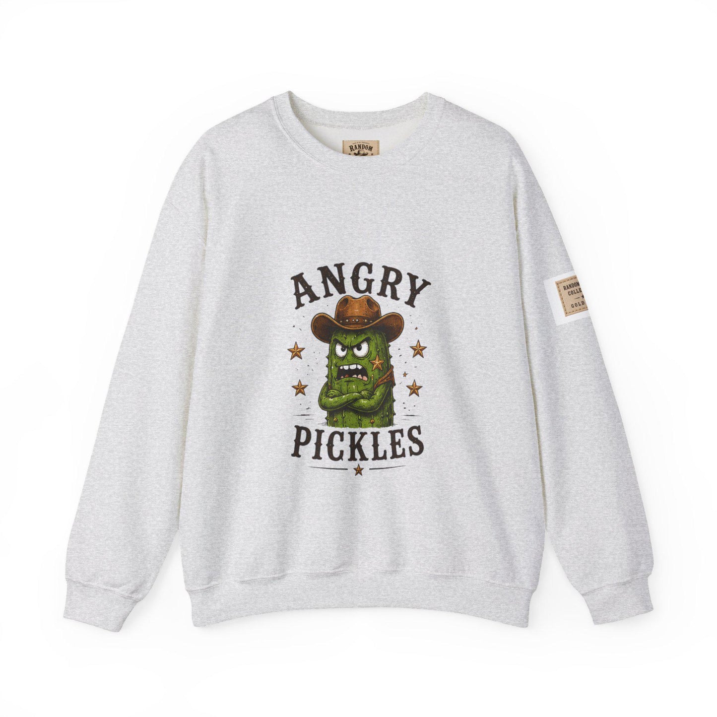 Angry Pickles Sweatshirt | Cowboy Pickle