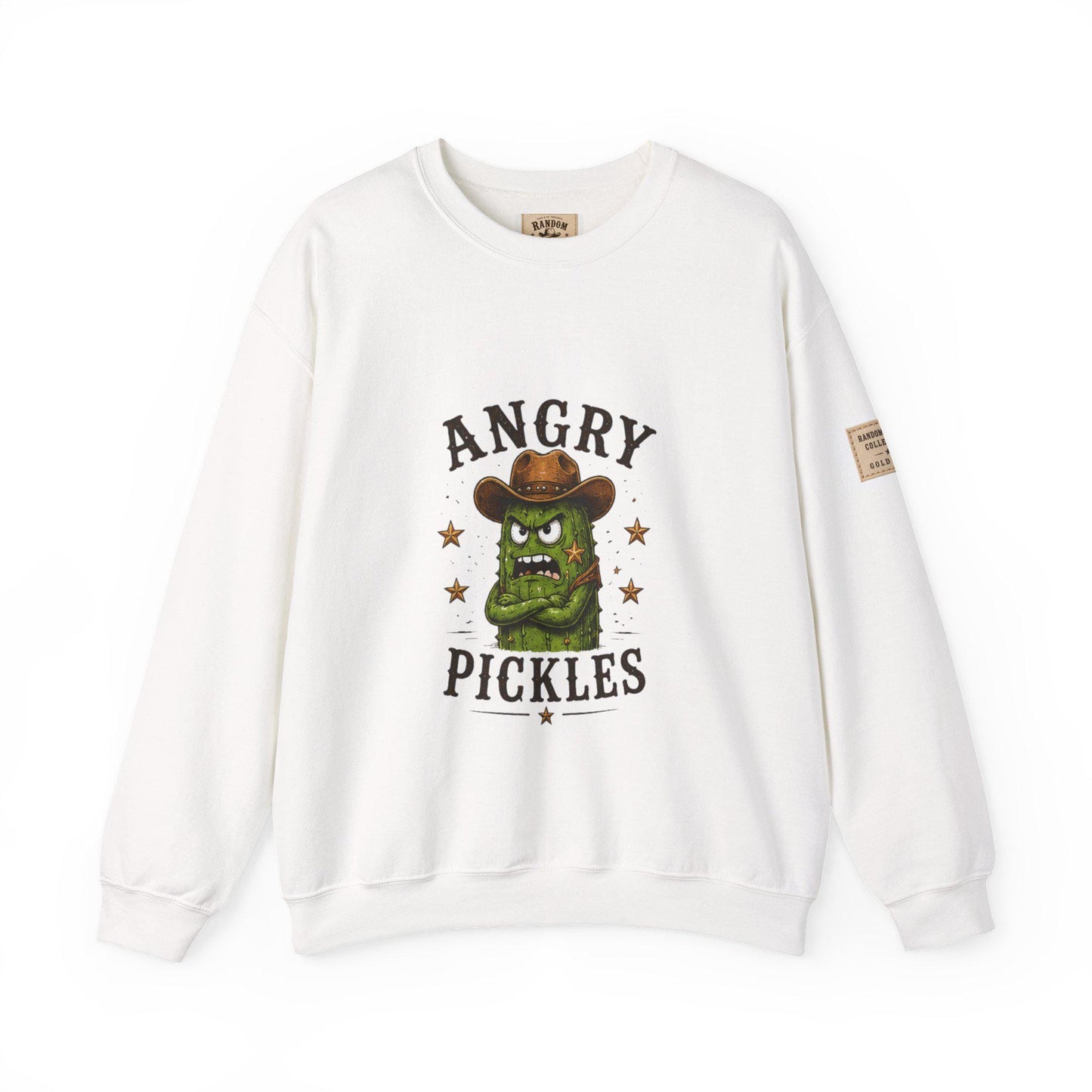 Angry Pickles Sweatshirt | Cowboy Pickle