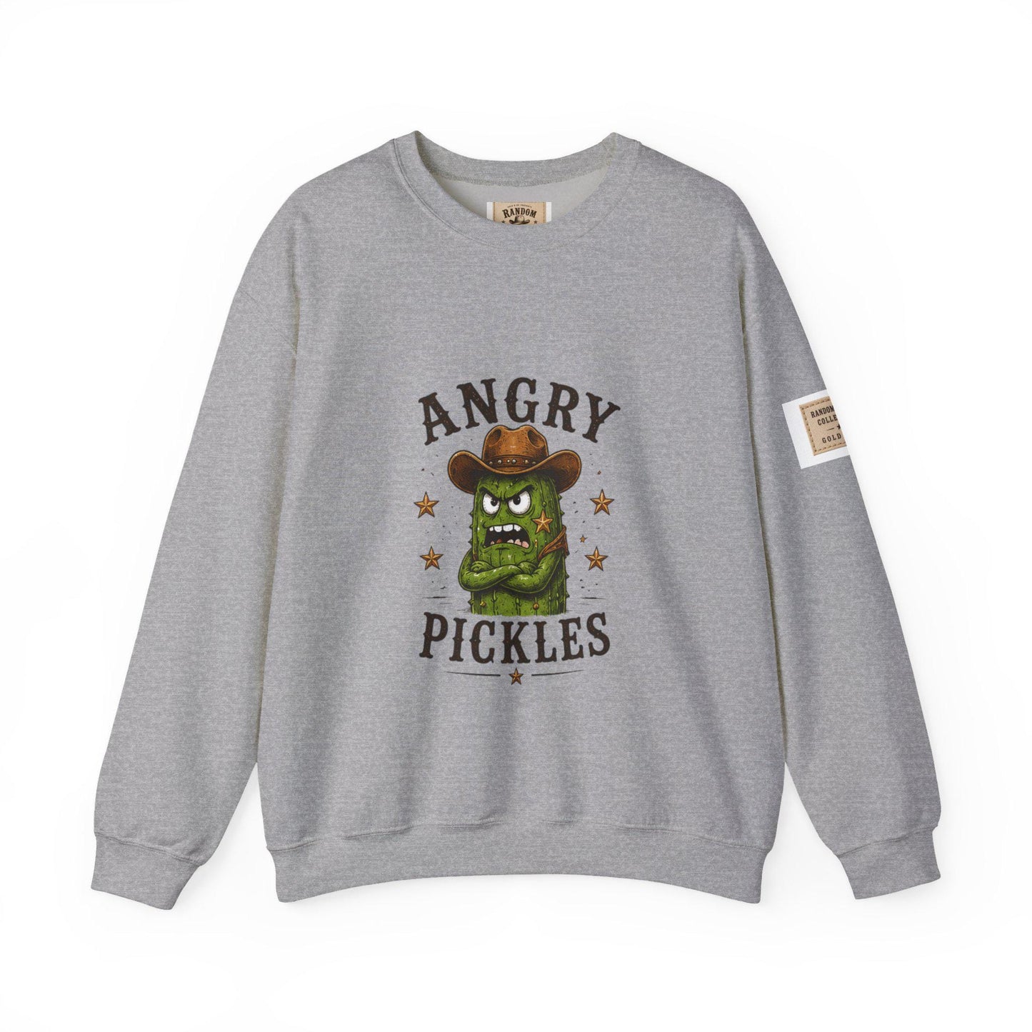 Angry Pickles Sweatshirt | Cowboy Pickle