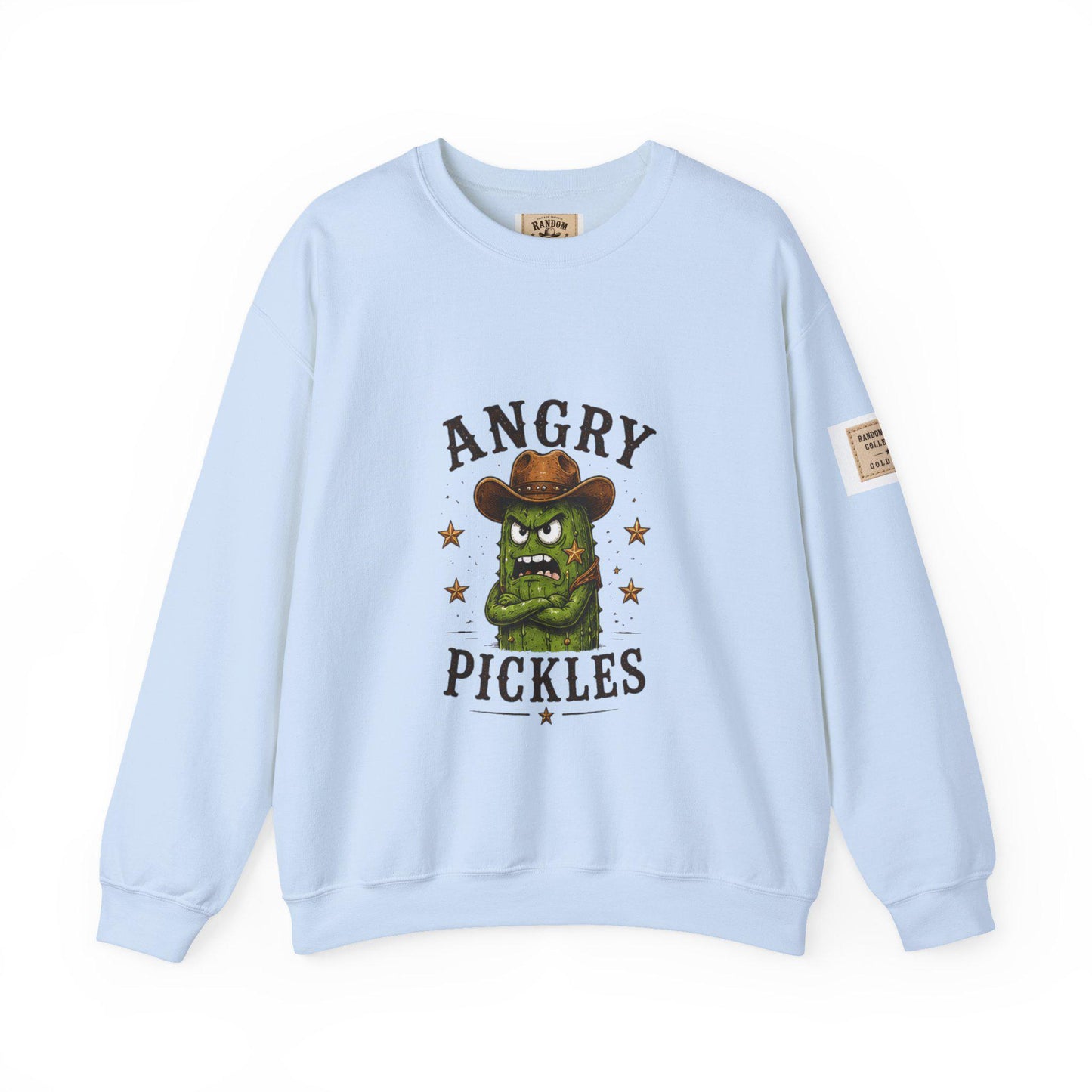 Angry Pickles Sweatshirt | Cowboy Pickle